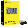 Premium Individually Sleeved Type-5 PSU Cables Pro Kit, White