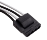 Premium Individually Sleeved PSU Cable Kit Pro Package, Type 4 (Generation 3) - White/Black