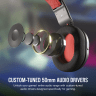 HS35 v2 Multiplatform Gaming Headset — Red