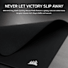 MM Anti-fray Cloth Gaming Mouse Pad – Medium, Black