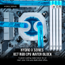 Hydro X Series XC7 RGB CPU Water Block (115X/AM4) - White