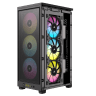 2000D RGB AIRFLOW Mini-ITX PC Case - Black