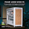 FRAME 4000D WOOD RS Modular Mid-Tower PC Case - White/Oak