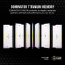 DOMINATOR® TITANIUM RGB 64GB (4x16GB) DDR5 DRAM Up To 6400MT/s CL32 Intel XMP Memory Kit — White