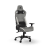 T3 RUSH Fabric Gaming Chair (2023) - Grey/White