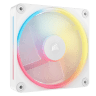 iCUE LINK LX120-R RGB 120mm PWM Reverse Fan Expansion - White
