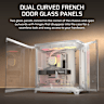 AIR 5400 RS-R ARGB Triple Chamber Mid-Tower PC Case - White