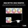 iCUE LINK LX120-R RGB 120mm PWM Reverse Fan Expansion - White