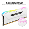 VENGEANCE RGB PRO SL 32GB (2x16GB) DDR4 DRAM Up To 3600MHz C18 Memory Kit – White