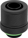 Hydro X Series XF Compression 10/13mm (3/8” / 1/2”) ID/OD Fitting Four Pack — Black