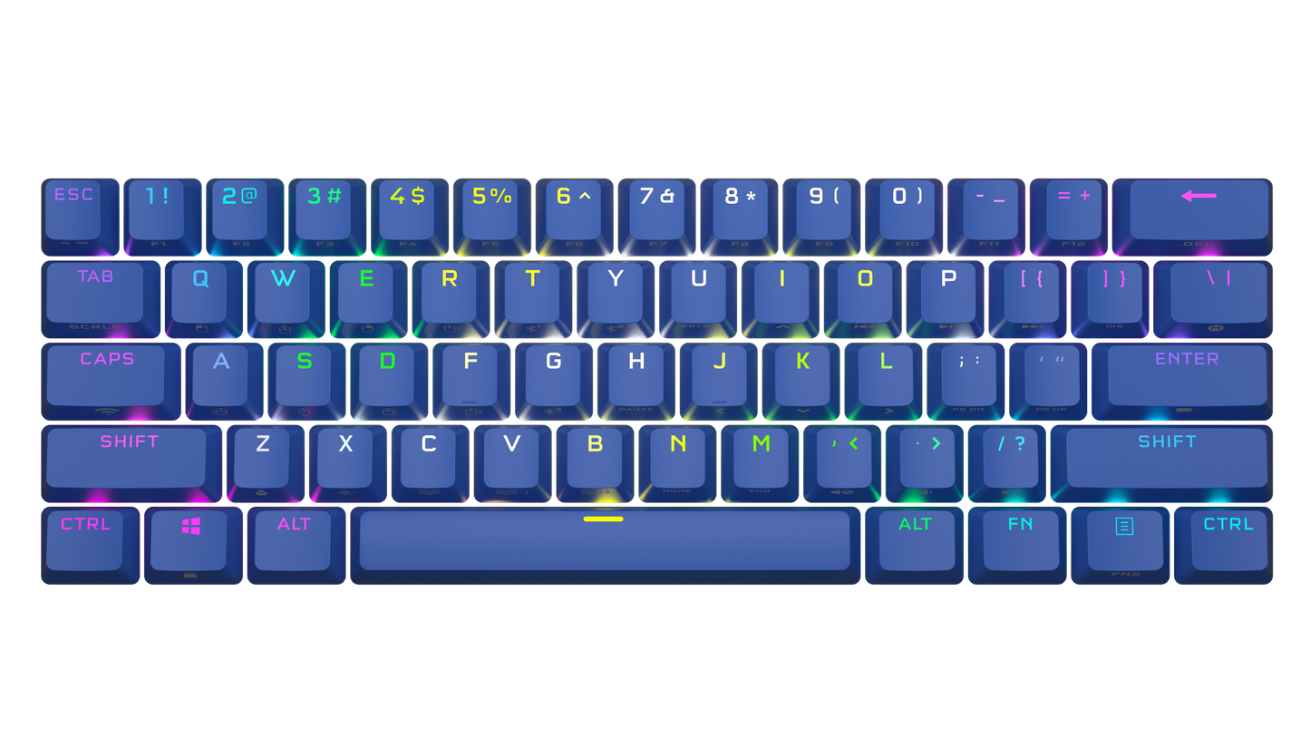 K70 Keycaps - Blue