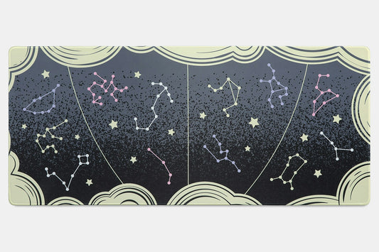 Drop Astrolokeys Desk Mat - Midnight Black