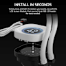 NAUTILUS RS LCD Screen Module - White