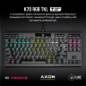 K70 RGB TKL CHAMPION SERIES Mechanical Gaming Keyboard — CHERRY MX Blue