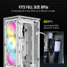 2000D RGB AIRFLOW Mini-ITX PC Case - White