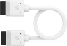 iCUE LINK Cable, 2x 200mm with Straight connectors, White