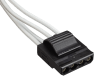 Premium Individually Sleeved Peripheral Cable, Type 4 (Generation 3) - White