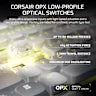 VANGUARD AIR 99 WIRELESS Optical-Mechanical Gaming Keyboard - White (Revival Series)