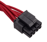 Premium Individually Sleeved PSU Cable Kit Pro Package, Type 4 (Generation 3) - Red