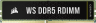 WS DDR5 ECC RDIMM 64GB (4 x 16GB) DDR5 DRAM Up To 6000MT/s CL40 Memory Kit