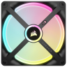 iCUE LINK QX140 RGB 140mm PWM PC Fans Starter Kit with iCUE LINK System Hub
