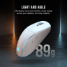 M75 WIRELESS Lightweight RGB Gaming Mouse, White