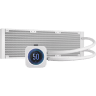 iCUE H150i ELITE LCD XT Display Liquid CPU Cooler, White