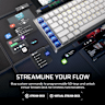 VANGUARD AIR 99 WIRELESS Optical-Mechanical Gaming Keyboard - White