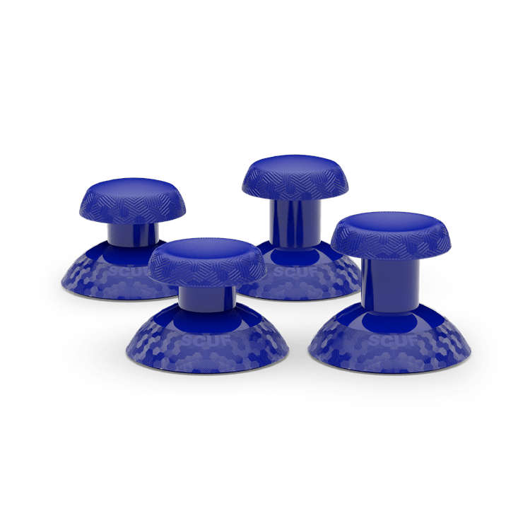 SCUF Valor Thumbstick 4 pack (Short & Long Concave and Short & Long Domed) - Blue