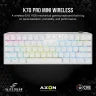 K70 PRO MINI WIRELESS RGB 60% Mechanical Gaming Keyboard, Backlit RGB LED, CHERRY MX Brown, White, White PBT Keycaps