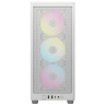 2000D RGB AIRFLOW Mini-ITX PC Case - White