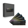 DOMINATOR® TITANIUM RGB 96GB (4x24GB) DDR5 DRAM 6400MT/s CL32 Intel XMP Memory Kit — Black