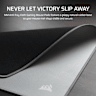 MM Anti-fray Cloth Gaming Mouse Pad – Medium, Gray