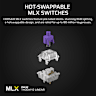 VANGUARD 96 Mechanical Gaming Keyboard, CORSAIR MLX Pulse