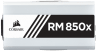 RMx White Series™ RM850x — 850 Watt 80 PLUS® Gold Certified Fully Modular PSU