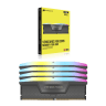 VENGEANCE® RGB 64GB (4x16GB) DDR5 DRAM Up To 5600MT/s CL36 AMD EXPO & Intel XMP Memory Kit