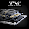 MAKR 75 FR4 SWITCH PLATE - ANSI Layout