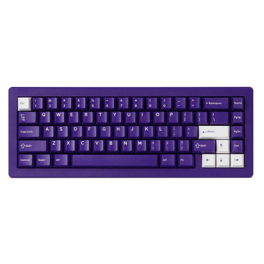 Drop Signature Series Gemstone Keyboards - Amethyst