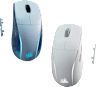 M75 WIRELESS Lightweight RGB Apple Gaming Mouse – Frost White