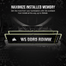 WS DDR5 ECC RDIMM 64GB (4 x 16GB) DDR5 DRAM 6400MT/s CL32 Memory Kit