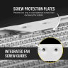 Hydro X Series XR5 240mm Water Cooling Radiator — White