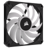 iCUE AF120 RGB SLIM 120mm PWM Fluid Dynamic Bearing Fan — Black Twin Pack