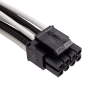 Premium Individually Sleeved PSU Cable Kit Pro Package, Type 4 (Generation 3) - White/Black
