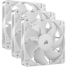 RS120 120mm PWM Fans - Triple Pack - White