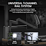 Platform:4 Elevate Desk - Black