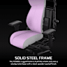 TC500 Gaming Chair – Fabric Lilac