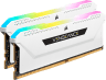 VENGEANCE RGB PRO SL 32GB (2x16GB) DDR4 DRAM Up To 3600MHz C18 Memory Kit – White