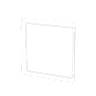 3500X Replacement Glass Side Panel, Black