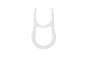 PBT DOUBLE-SHOT PRO Keycap Mod Kit — Arctic White (NA)
