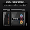 FRAME 4500X LX-R RGB iCUE LINK Panoramic Glass Mid-Tower PC Case